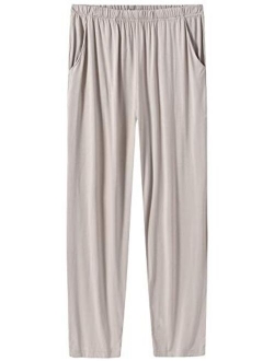 MoFiz Men's Modal PJ Bottom Jersey Knit Pajama Pants/Lounge Pants/Sleepwear Pants