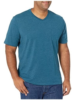 Men's 2-Pack Slim-Fit Short-Sleeve V-Neck Pocket T-Shirt