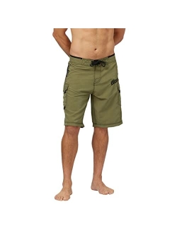 Maui Rippers Mens Board Shorts - Octo Tako | Triple Stitch Quick Dry Mens Swim Trunks