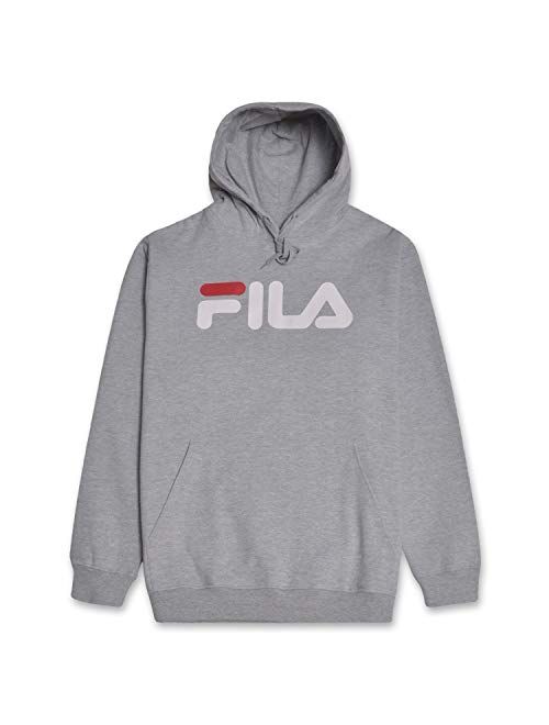 Fila Hoodie Mens Hoodies Pullover Big and Tall Fleece Hoodie Sweatshirt