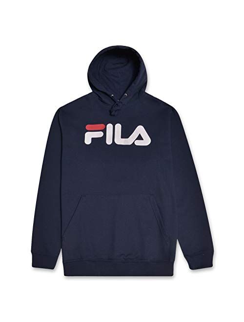 Fila Hoodie Mens Hoodies Pullover Big and Tall Fleece Hoodie Sweatshirt