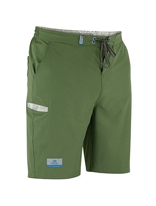 Mossy Oak Fishing Quick Dry Mens Board Shorts, No Mesh Swim Trunks Men