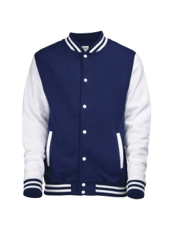 AWDis Hoods Varsity Letterman jacket