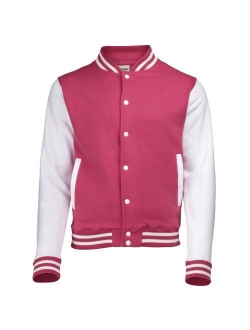 AWDis Hoods Varsity Letterman jacket