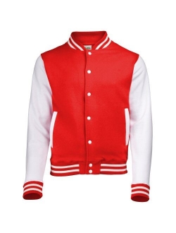 AWDis Hoods Varsity Letterman jacket