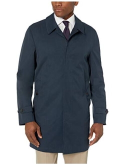 Amazon Brand - BUTTONED DOWN Men's Water-Repellant Cotton-Blend Car Coat