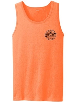 Joe's USA Koloa 2-Sided Thruster Logo Tank Tops in 27 Colors. Adult Sizes: S-4XL