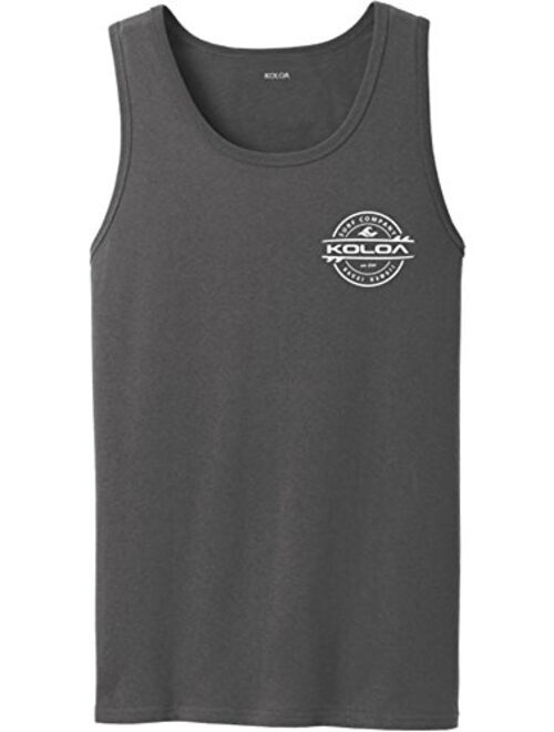 Joe's USA Koloa 2-Sided Thruster Logo Tank Tops in 27 Colors. Adult Sizes: S-4XL