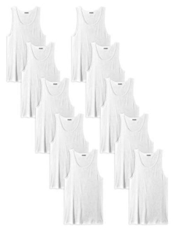 Men's 10-Pack Color A Shirt Tank Top Vest