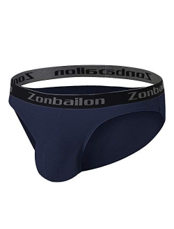 ZONBAILON Mens Thong Underwear Sexy Man G-String Butt-Flaunting Tongs Undie T-Back Underwears