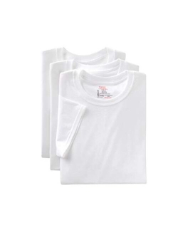 Ultimate Men's Cotton Solid 3-Pack FreshIQ Crew Neck Tee