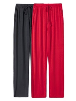 AvaCostume Men's Cotton Jersey Pajama Lounge Sleep Pants