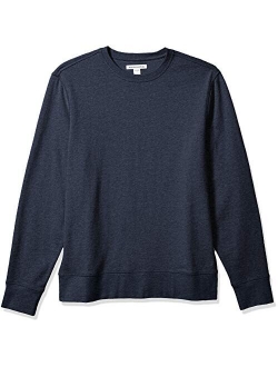 Men's Long-Sleeve Lightweight French Terry Crewneck Sweatshirt