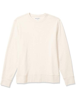 Men's Long-Sleeve Lightweight French Terry Crewneck Sweatshirt