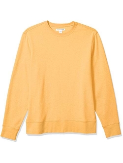 Men's Long-Sleeve Lightweight French Terry Crewneck Sweatshirt