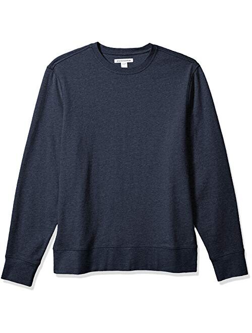 Amazon Essentials Men's Long-Sleeve Lightweight French Terry Crewneck Sweatshirt