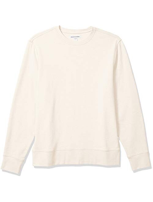 Amazon Essentials Men's Long-Sleeve Lightweight French Terry Crewneck Sweatshirt