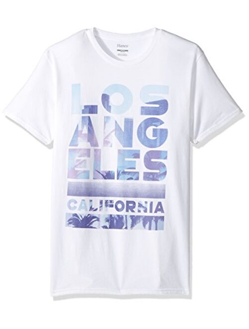 Hanes Men's Cotton Printed Graphic Vintage Cali Collection T-Shirt