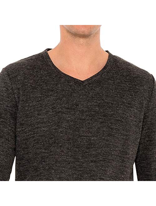 Mens V Neck Sweater - Moisture Wicking Dry Fit - Lightweight Fashion Sweaters