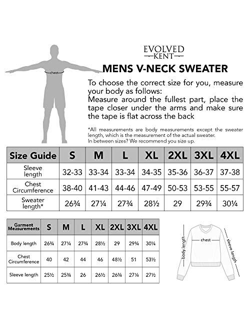 Mens V Neck Sweater - Moisture Wicking Dry Fit - Lightweight Fashion Sweaters