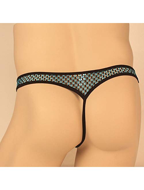 SYAYA Thongs for Men, Sexy Lingerie Briefs Underwear G-String Panties T String Knickers SN2