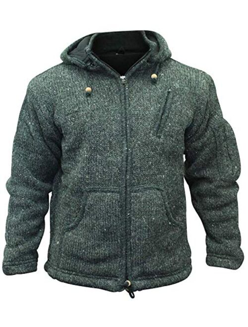 Shopoholic Fashion Mens Detachable Hoodie Hippie Jacket