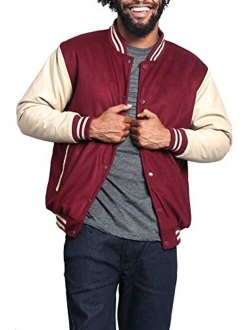 G-Style USA Men's Letterman Baseball Varsity Jacket