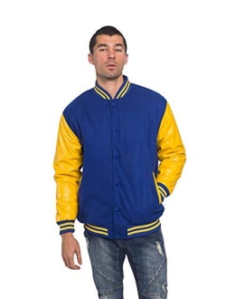 G-Style USA Men's Letterman Baseball Varsity Jacket