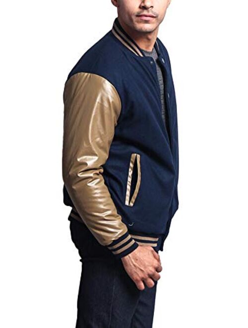 G-Style USA Men's Letterman Baseball Varsity Jacket