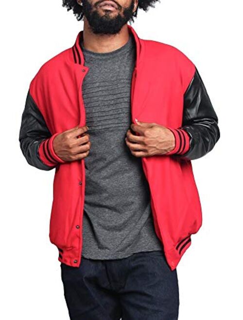 G-Style USA Men's Letterman Baseball Varsity Jacket