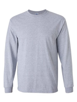 Men's G240 Ultra Cotton Solid Long Sleeve T-Shirt