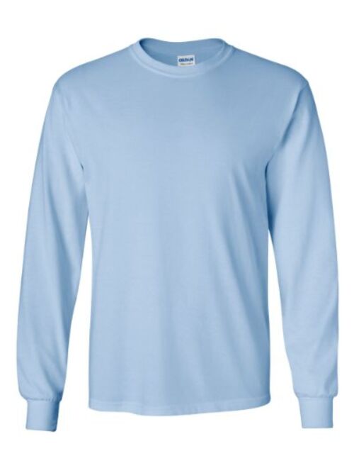 Gildan Men's G240 Ultra Cotton Solid Long Sleeve T-Shirt