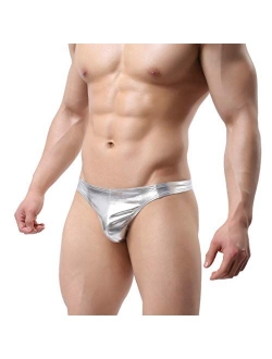 New ! 2018 S/S Collection Hot Men's Thong G-String Men's Metal Thong Undie Comfort