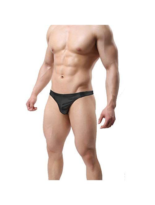MuscleMate New ! 2018 S/S Collection Hot Men's Thong G-String Men's Metal Thong Undie Comfort