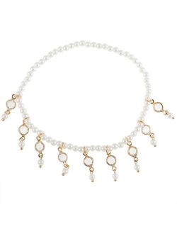 Fashionable Anklets With Different Pearls Beads, Designs, Pendants and Charms