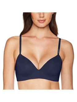 Underwear Women's Flocked Hearts Demi Bra