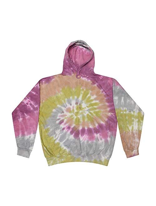 Colortone Youth & Adult Tie Dye Pullover Hoodie