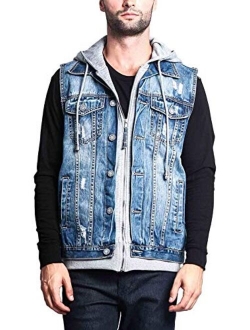 Victorious Rocker Denim Jean Vest Jacket