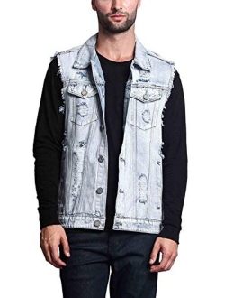 Victorious Rocker Denim Jean Vest Jacket