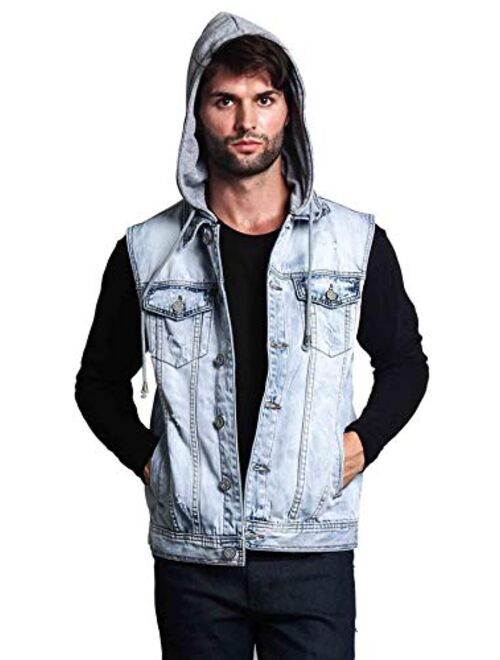 Victorious Rocker Denim Jean Vest Jacket