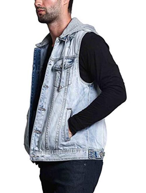 Victorious Rocker Denim Jean Vest Jacket