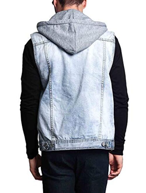 Victorious Rocker Denim Jean Vest Jacket