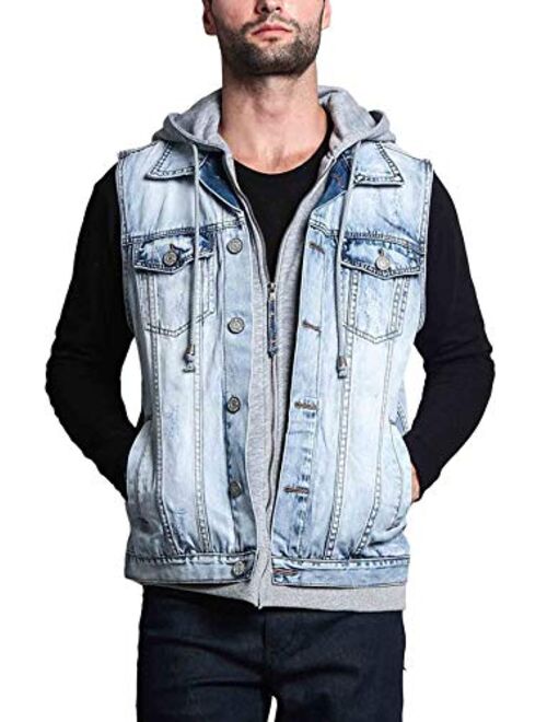 Victorious Rocker Denim Jean Vest Jacket