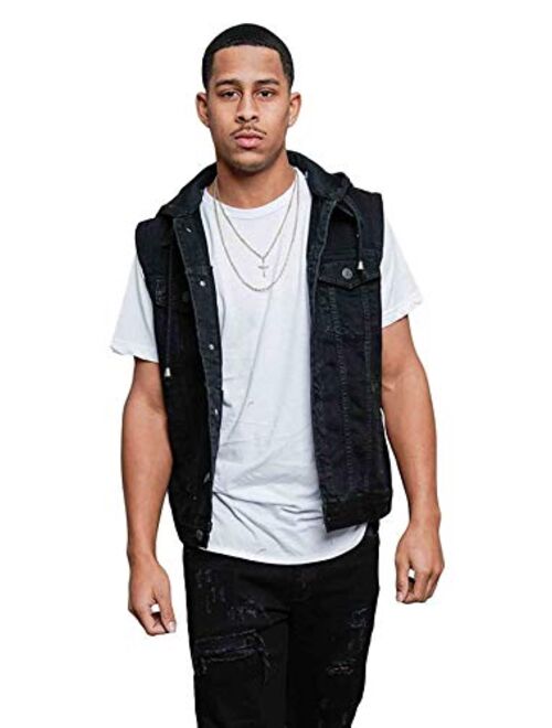 Victorious Rocker Denim Jean Vest Jacket