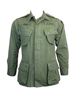 US Olive Green Tropical/Jungle Jacket - Vietnam Era