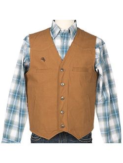 Wyoming Traders Mens Canvas Concealed Carry Vest XL Tan