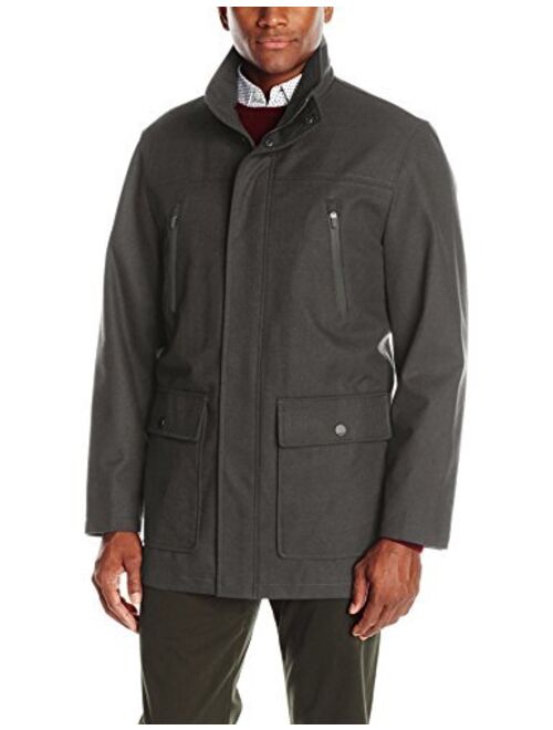 London Fog Men's Waterproof Breathable Wool