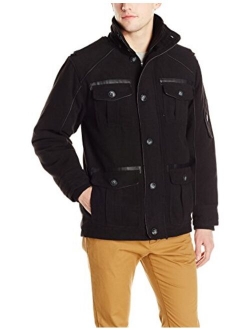 Sportier Men's Wool Quilted Coat