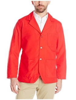 Red Kap Men's Lapel Counter Coat