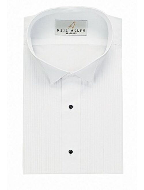 Tuxedo Shirt - Wing Collar 1/8" Pleat 65% Polyester 35% Cotton (18.5 - 34/35)